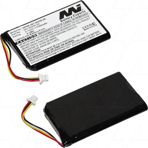 MI Battery Experts GPSB-361-00056-00-BP1